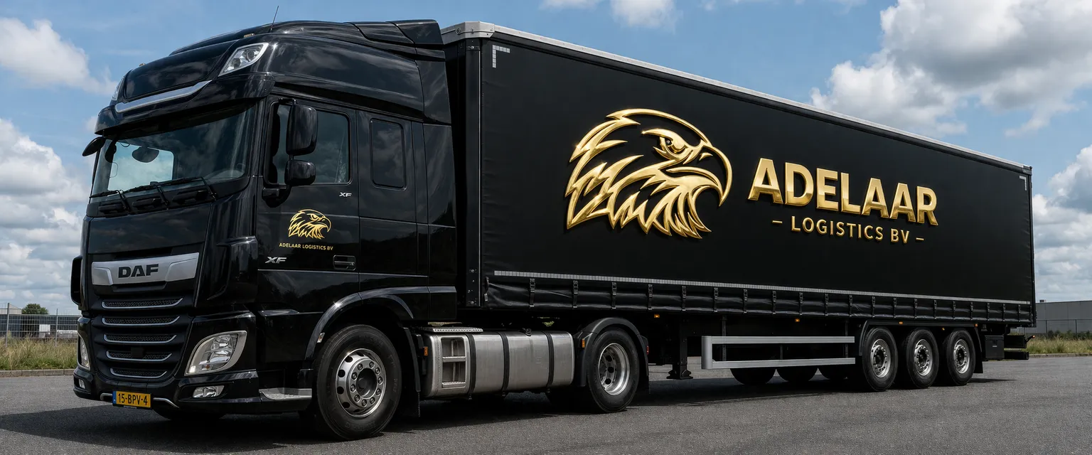 Adelaar Logistics vrachtwagen
